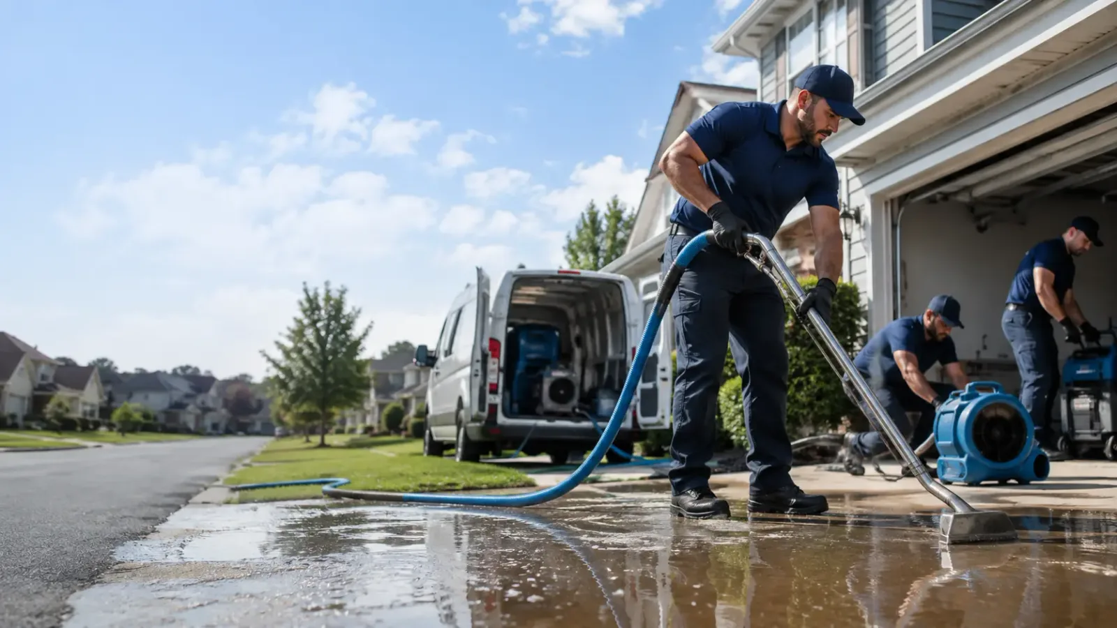 Flood Damage Restoration in The Sea Ranch, CA